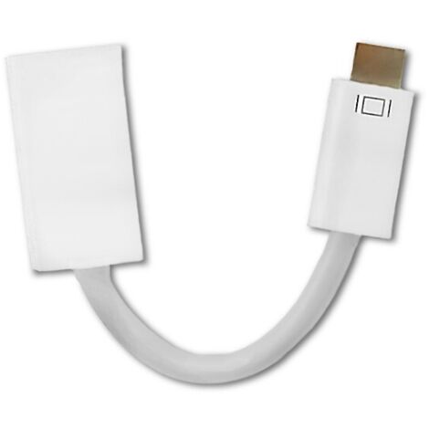 Adaptador Qoltec Mini DVI macho HDMI hembra 0,15 m