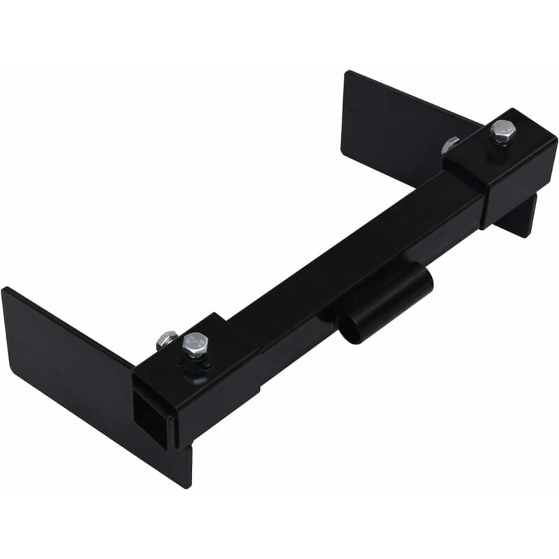 

Adaptador quitanieves para cortacésped negro - Negro - Vidaxl