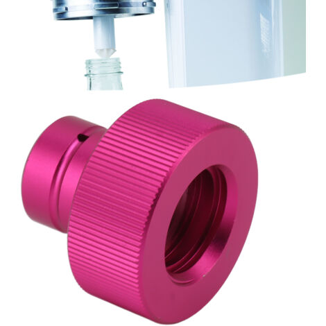 Adaptador rápido de CO2 para máquinas de agua con gas TR21 – Conexión universal para cilindros de CO2 para máquinas de refrescos DUO y TERRA – Aluminio/Latón