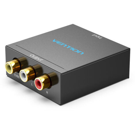 Adaptador RCA a HDMI Vention AEEB0 Negro