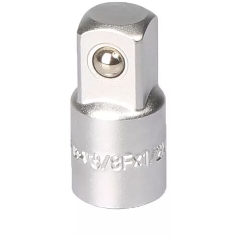 ADAPTADOR REDUCTOR PARA LLAVES DE VASO DE 3/8 A 1/2 PULGADA, ACERO CRV