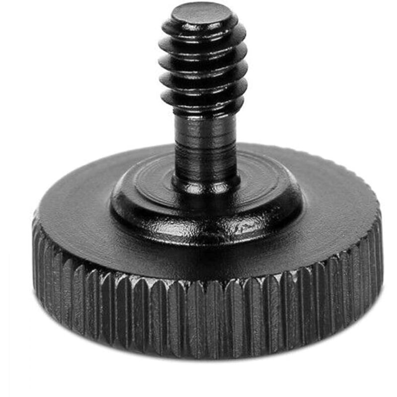

Adaptador rosca 1/4 macho a hembra para tripode Negro