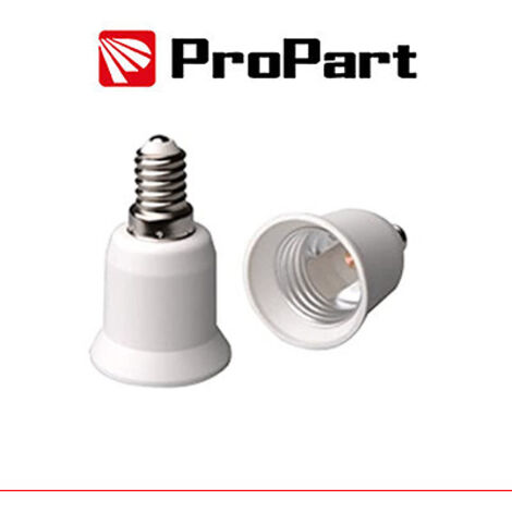 Adaptador Rosca Bombillas E27 Hembra A E14 Macho Pel1427