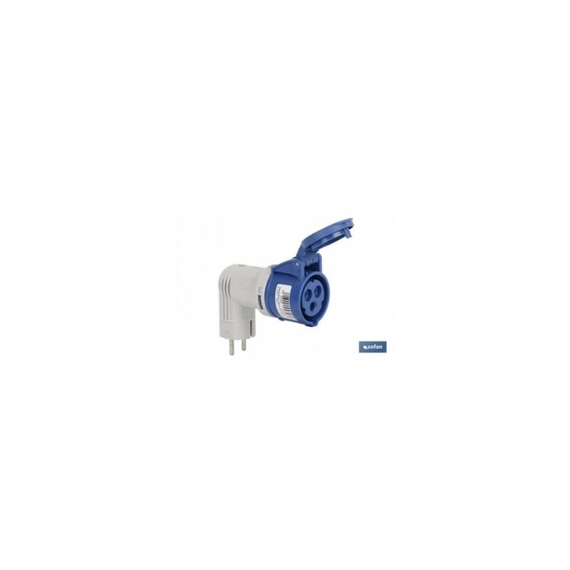 

Otros - Adaptador industrial 16a 230v ip44 clavija schuko