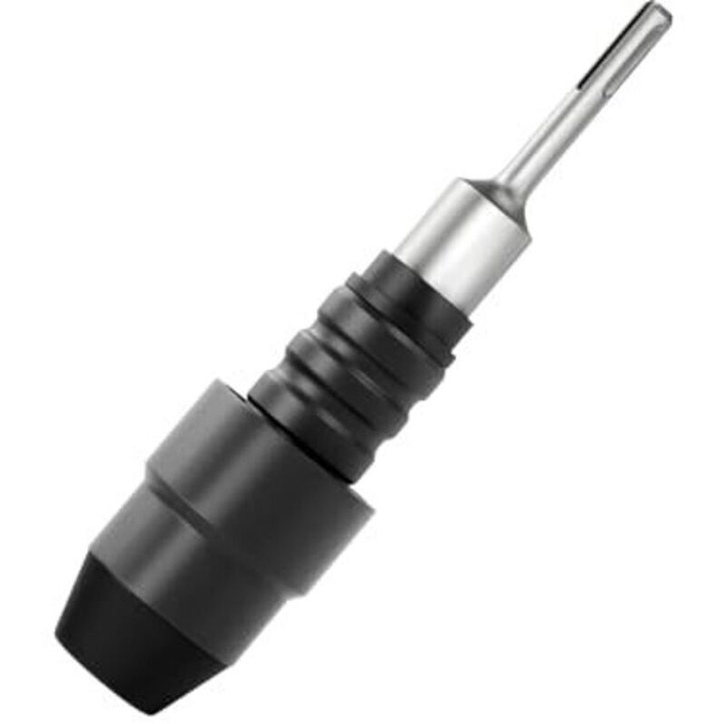 Adaptador SDS Plus a SDS Max – 21 cm Adaptador SDS-Max de acero de aleación robusto y duradero – Adaptador SDS Plus a SDS Max para martillos