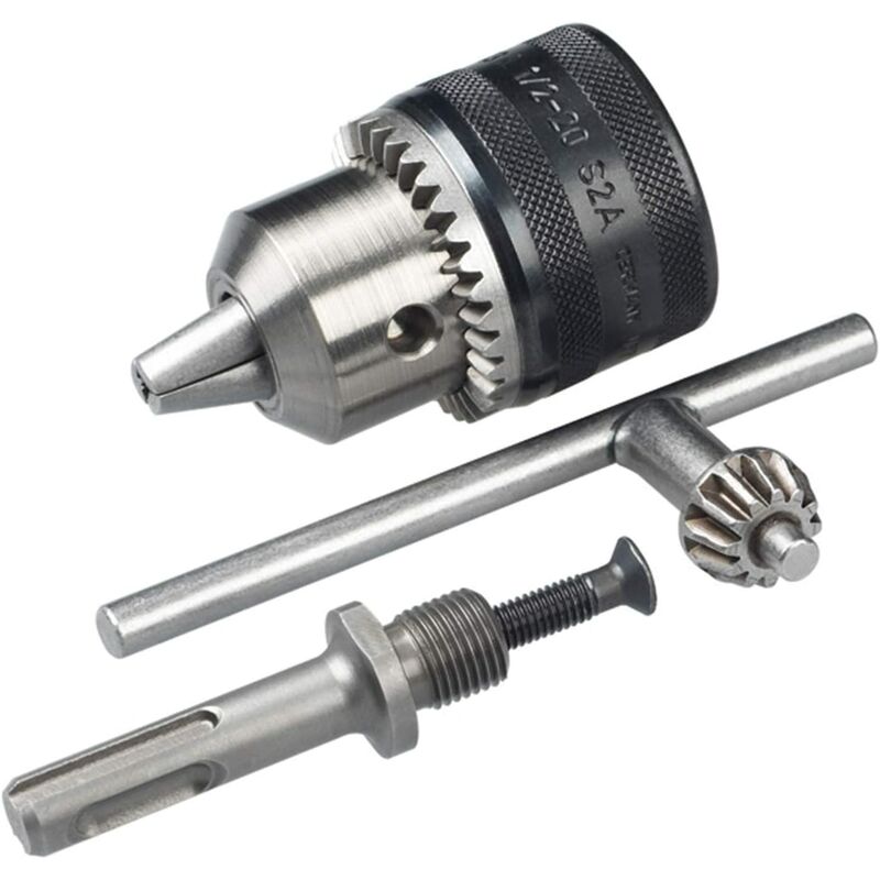 

Adaptador SDS plus de 4 piezas con portabrocas, accesorios para martillo cincel