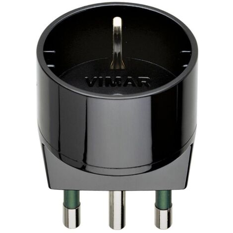 Adaptador Simple Sicury S17 + P30 Negro