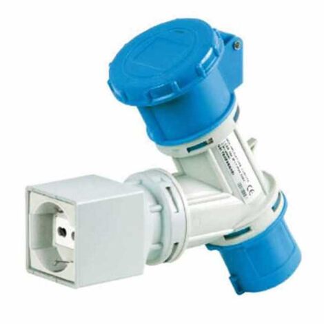 Adaptador Sp Cee 2P Pr Cee 2P+Sk Rosa