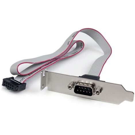 Adaptador Startech PLATE9M16LP IDC DB9