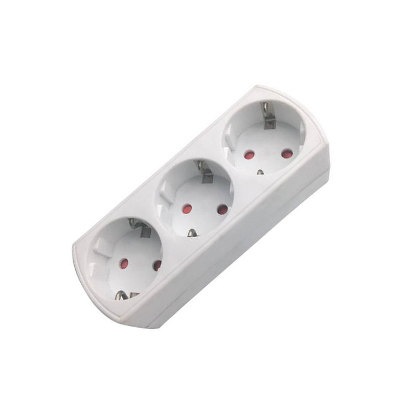 

Multiconector triple TTL económico blanco 3680W 230V (GSC 103000003)