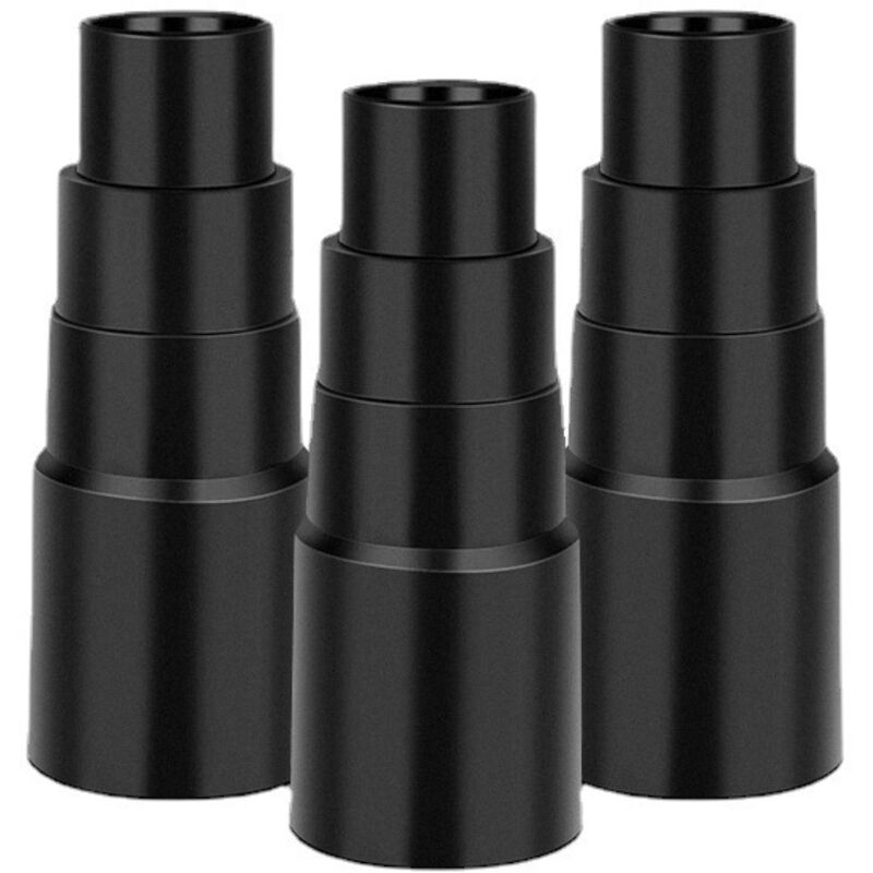 Rapanda - Adaptador universal de manguera para aspiradora (3 unidades), convertidor de manguera de 4 capas, accesorios de conector de 25 mm, 30 mm,