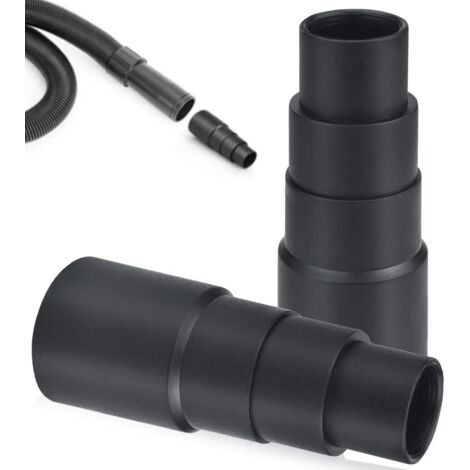 RAPANDA Adaptador universal para manguera de extracción de polvo de lijadora de vacío, compatible con lijadora orbital aleatoria, sierra de calar y sierra circular (25 mm, 30 mm, 34 mm, 42 mm)