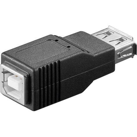 Adaptador USB 2.0 A Hembra A B Hembra