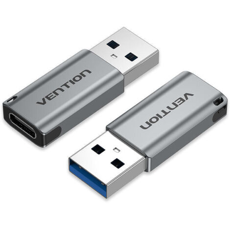 Adaptador USB 3.0 Vention CDPH0/ USB Macho - USB Tipo-C Hembra