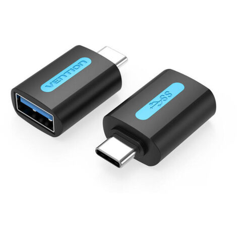 Adaptador USB 3.0 Vention CDUB0/ USB Tipo-C Macho - USB Hembra