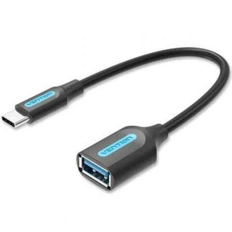Adaptador USB 3.1 Tipo-C Vention CCVBB/ USB Tipo-C Macho - USB Hembra