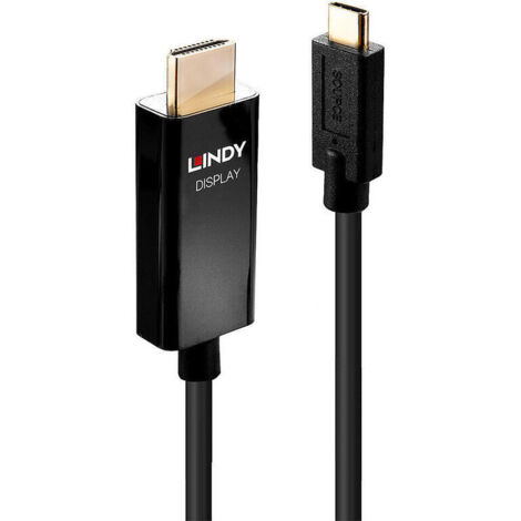 Adaptador USB-C a HDMI LINDY 43291 1 m