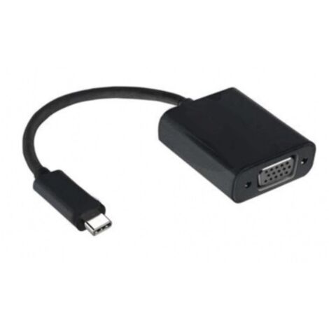 ADAPTADOR USB-C A VGA RESOLUCION 1080p 60Hz