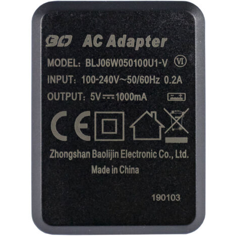 ADAPTADOR USB PARA ENCHUFE DE PARED  JBM14031