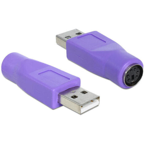 Adaptador Usb Tipo A M-Ps/2 F (A48504) - Solo Para Teclados