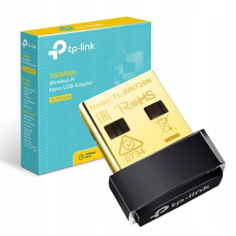 Adaptador USB - WiFi TP-Link TL-WN725N/ 150Mbps