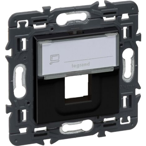 Adaptador VALENA NEXT 1xRJ45 keystone dark  LEGRAND 741477