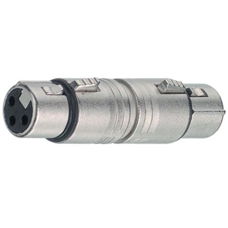 Adaptador XLR Hembra A XLR Hembra NA3FF NEUTRIK