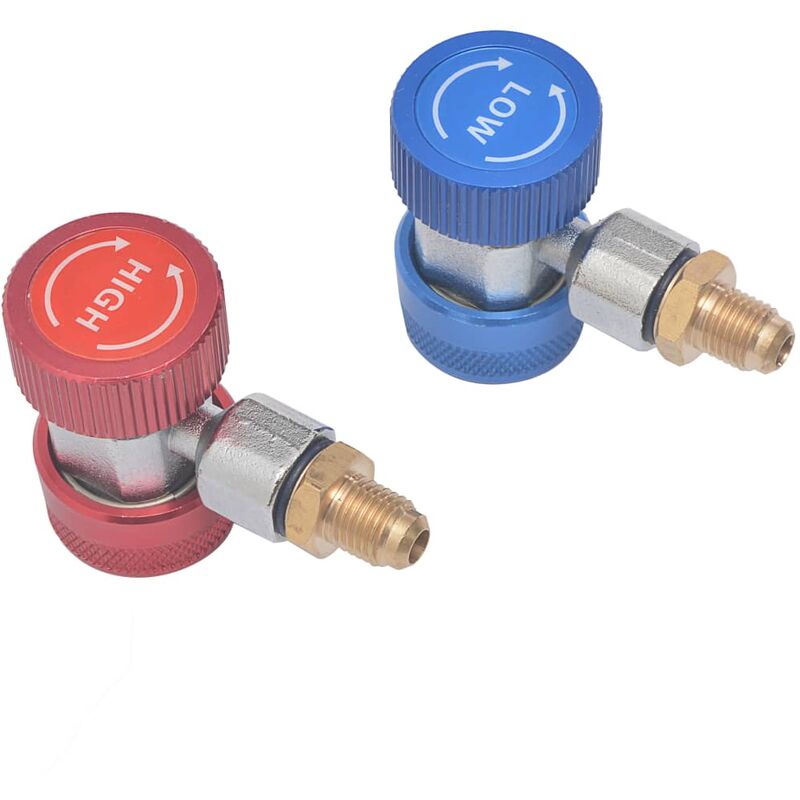 

Adaptadores de acoplamiento rápido de refrigerador 2 unidades