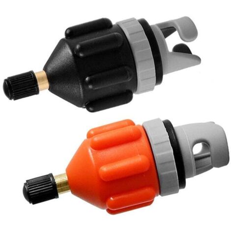 adaptadores de bomba SUP, adaptador de válvula, adaptador de válvula SUP, adaptador de bomba SUP inflable, adaptador de bomba inflable portátil para canoa, kayak, bote auxiliar