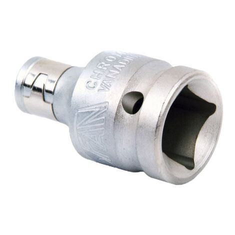 Adaptadores para puntas de 1/4" a cuadradillos de carracas disponible en 3 medidas 14008198 Adaptador 1/2" para puntas 1/4"