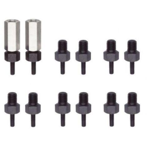 Adaptadores roscados KUKKO para extracción de piezas M14 a M24, juegos completos.