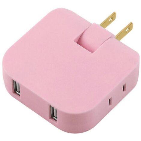 Adaptateur 1 à 4 Prises Plates 180° Rotatif avec Prolongateur Secteur AC