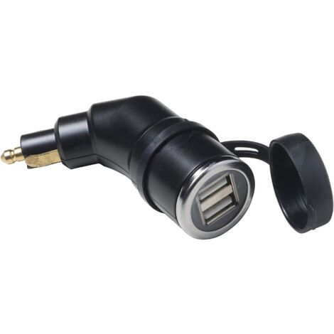 Adaptateur 12V avec connecteur DIN à Double USB