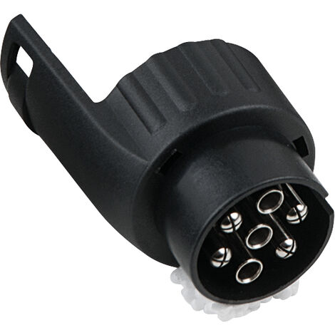 Adaptateur éclairage LED Proplus 12 Volts 13-13 broches 16 Cm Noir