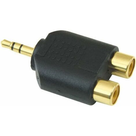 Adaptateur RCA femelle (fiche Cinch) / Jack 2,5 mm