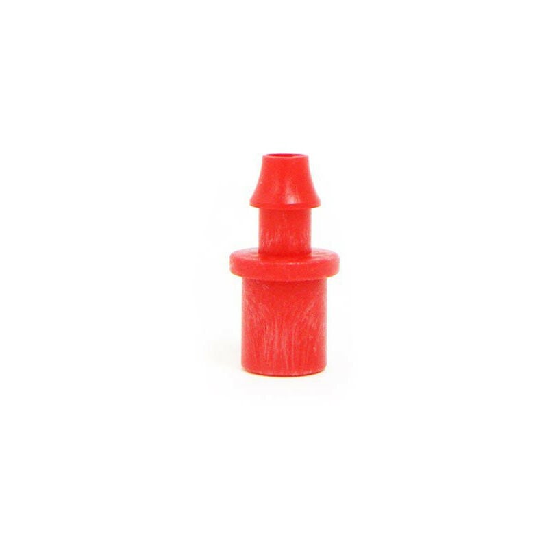 Pièce d'irrigation adaptateur rouge 6mm