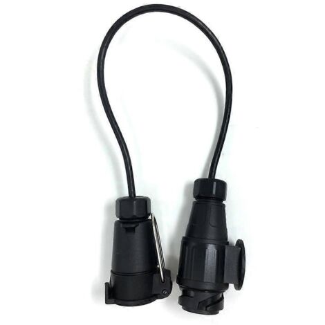 Adaptateur 7 broches vers 13 broches pour câblage électrique de remorque/camion 12 V