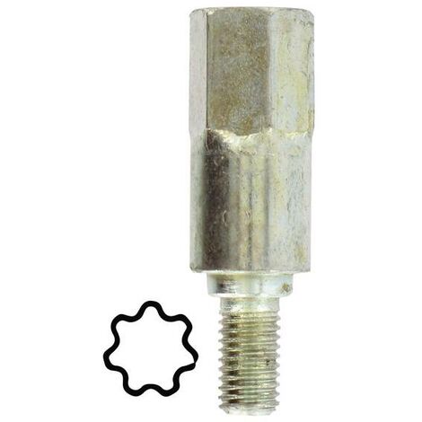 Adaptateur 7 dents Renvoi d'angle débroussailleuse universel