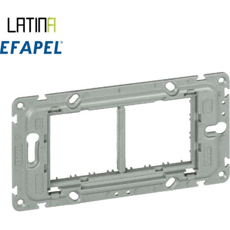 Adaptateur à encastrer 4 modules LATINA