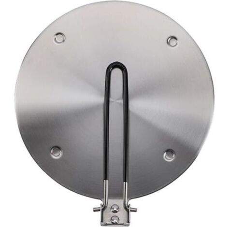Adaptateur à Induction, Induction Hob Heat Diffuser pour Cafetières et Ustensiles de Cuisine avec Poignée Amovible, Adaptateur Plaque Diffuseur de Chaleur pour Plaque Induction, 20cm