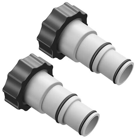 Adaptateur A pour Piscine, Adaptateur de Tuyau de Rechange pour Pompes, série A, avec Filetage intérieur à Visser, raccord pour Tuyau de Piscine 2pcs