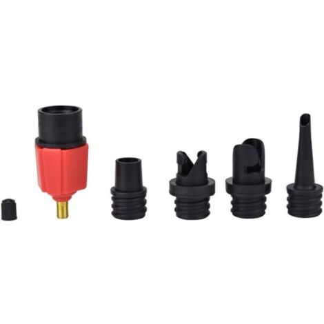 Adaptateur à Valve pour Pompe à Air, Multifonction pour Canots, Bateaux Gonflables et Kayaks