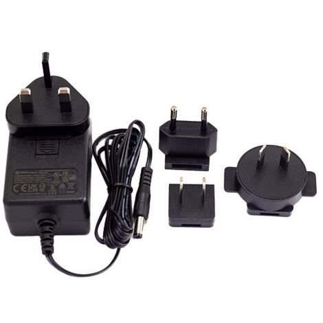 Adaptateur AC/DC 9V, 3A, 24W, Interchangeable ( Prix pour 1 )