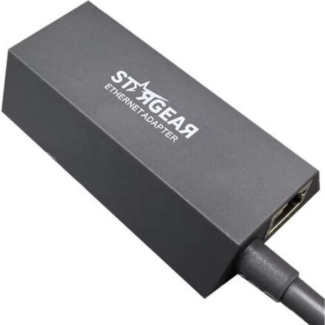 Adaptateur accessoire Starlink Gen2 Adaptateur Ethernet STARGEAR RJ45 pour connecter des antennes paraboliques aux routeurs du kit Starlink Gen2