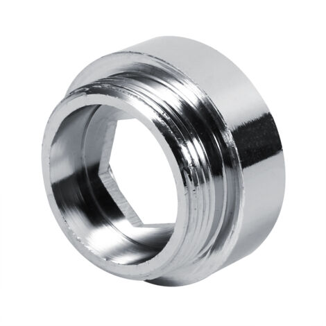 Adaptateur aérateur pour robinet de cuisine en cuivre, 22 mm (G1/2) ou 24 mm (G3/4). Accessoires inclus.