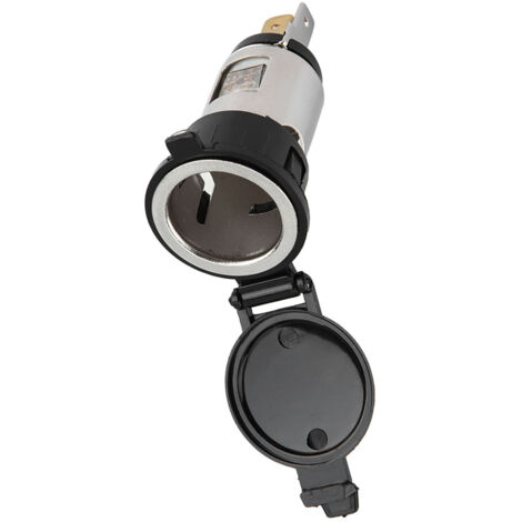 Adaptateur Allume-Cigare 12-24V, Prise Femelle pour Voiture et Moto