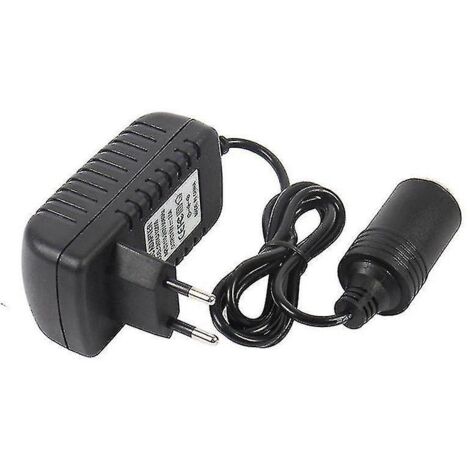 Adaptateur allume-cigare portable 220 V vers 12 V pour voiture - Prise UE