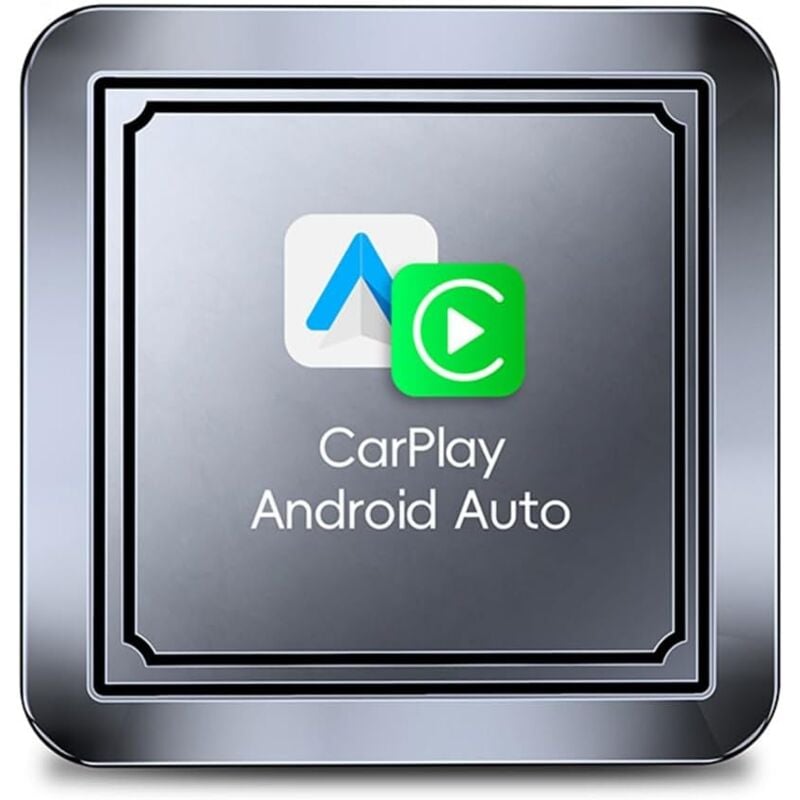 Adaptateur Android Carplay sans 2 en 1 Adaptateur sans Adaptateur de Voiture Convertissez en Toute Transparence Android Auto Filaire en sans
