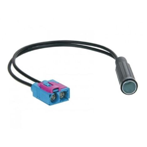 Adaptateur Antenne 2xFakra F DIN F compatible avec AUDI VW Seat Skoda ap08