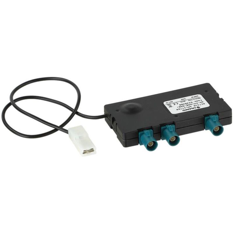 Adaptateur antenne amplifie Splitter AM FM - DAB DAB+ - Fakra Male universel